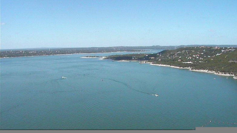 Lake Travis webcam, August 20, 2017 12:05 PM CT