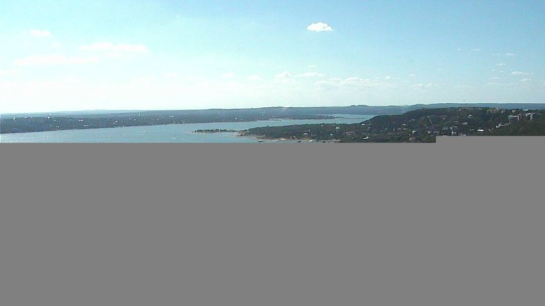 Lake Travis webcam, August 20, 2017 4:00 PM CT