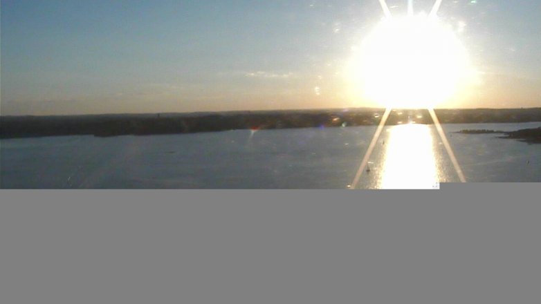 Lake Travis webcam, August 20, 2017 7:05 PM CT