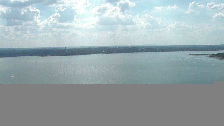 Lake Travis webcam, August 21, 2017 4:15 PM CT