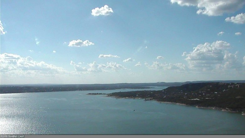Lake Travis webcam, August 22, 2017 4:35 PM CT