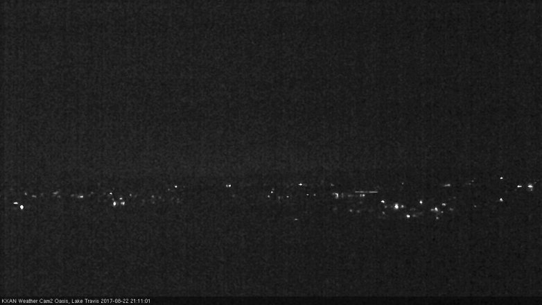 Lake Travis webcam, August 22, 2017 8:35 PM CT