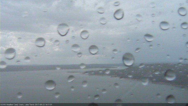 Lake Travis webcam, August 23, 2017 1:30 PM CT