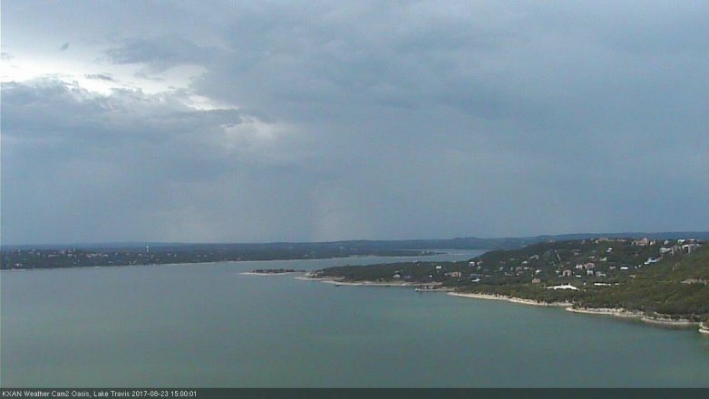 Lake Travis webcam, August 23, 2017 2:25 PM CT