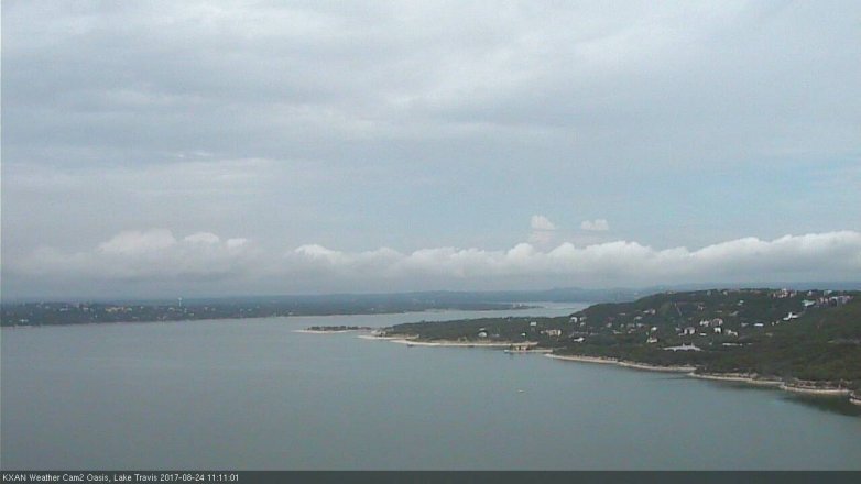 Lake Travis webcam, August 24, 2017 10:35 AM CT