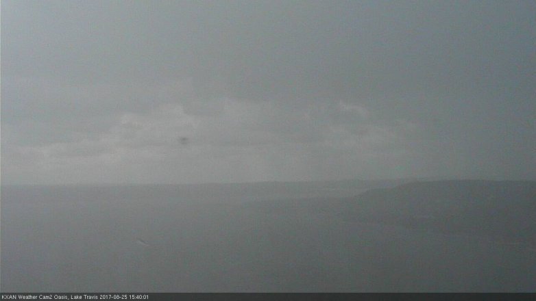 Lake Travis webcam, August 25, 2017 3:00 PM CT