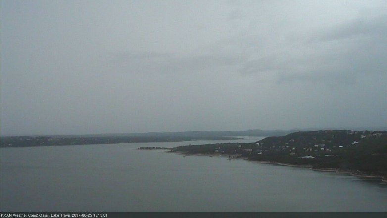 Lake Travis webcam, August 25, 2017 3:35 PM CT