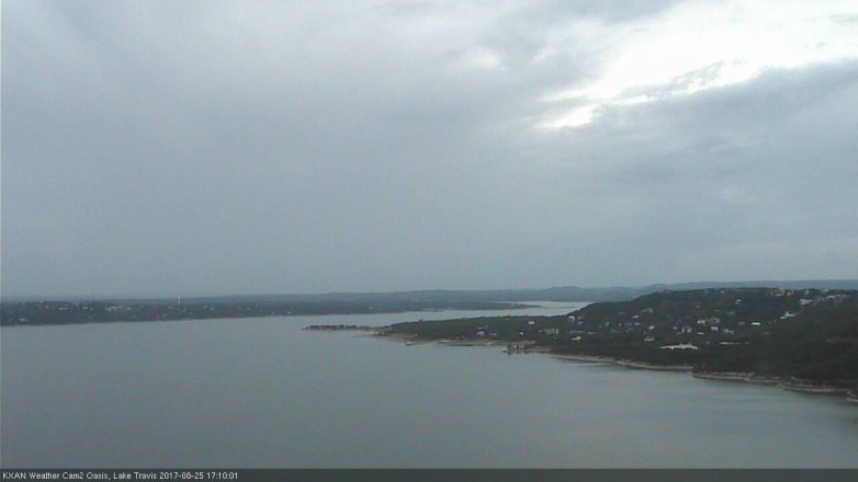 Lake Travis webcam, August 25, 2017 4:20 PM CT