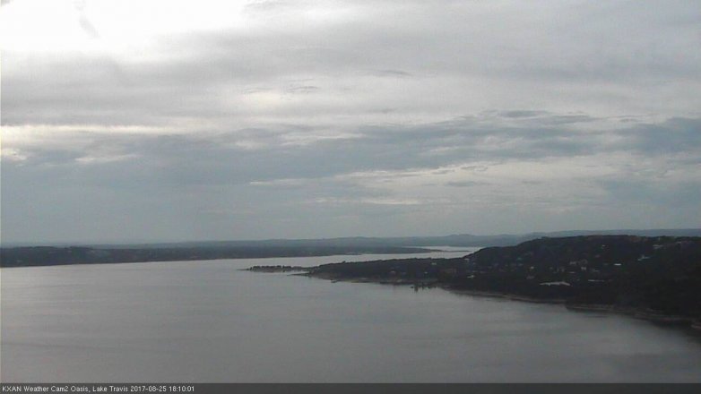 Lake Travis webcam, August 25, 2017 5:15 PM CT