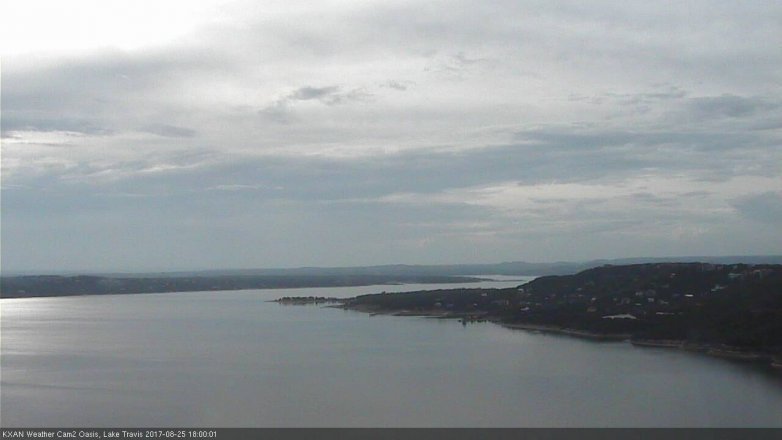 Lake Travis webcam, August 25, 2017 5:30 PM CT