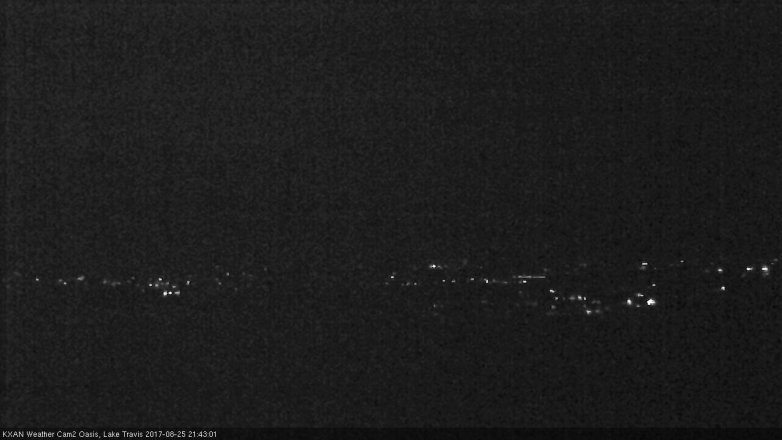 Lake Travis webcam, August 25, 2017 8:55 PM CT