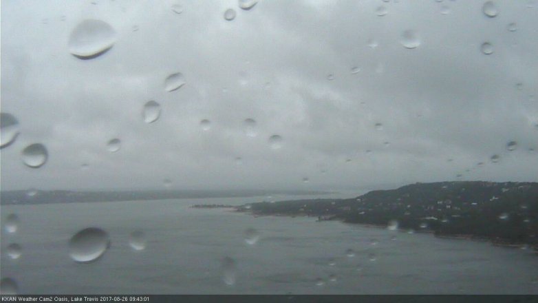 Lake Travis webcam, August 26, 2017 9:10 AM CT
