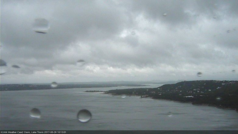 Lake Travis webcam, August 26, 2017 9:25 AM CT