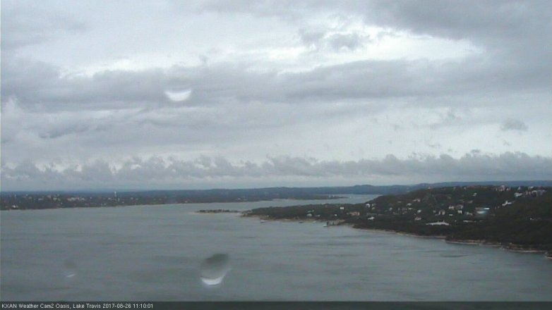 Lake Travis webcam, August 26, 2017 10:35 AM CT