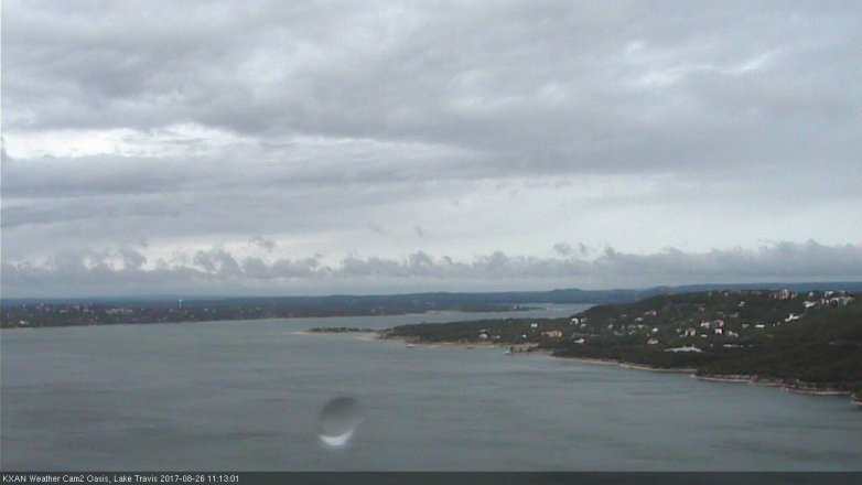 Lake Travis webcam, August 26, 2017 10:40 AM CT