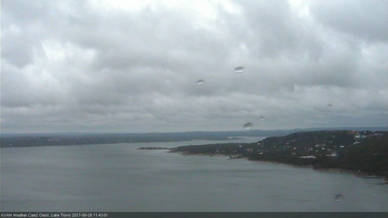 Lake Travis webcam, August 26, 2017 10:55 AM CT