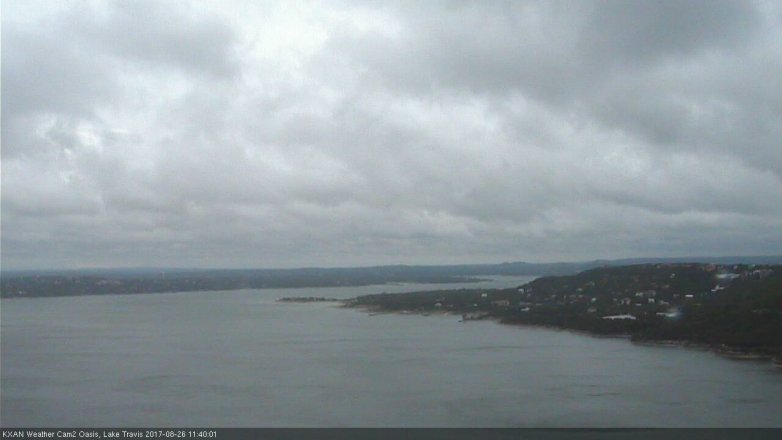 Lake Travis webcam, August 26, 2017 11:10 AM CT
