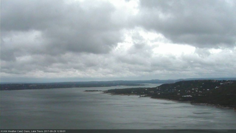 Lake Travis webcam, August 26, 2017 11:20 AM CT