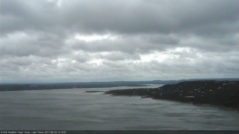 Lake Travis webcam, August 26, 2017 11:30 AM CT