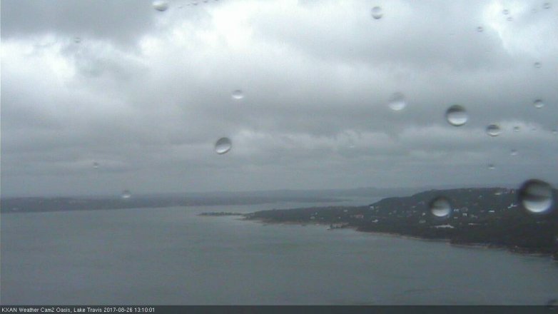 Lake Travis webcam, August 26, 2017 12:30 PM CT