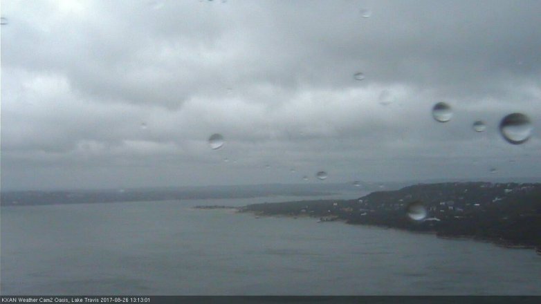 Lake Travis webcam, August 26, 2017 12:35 PM CT