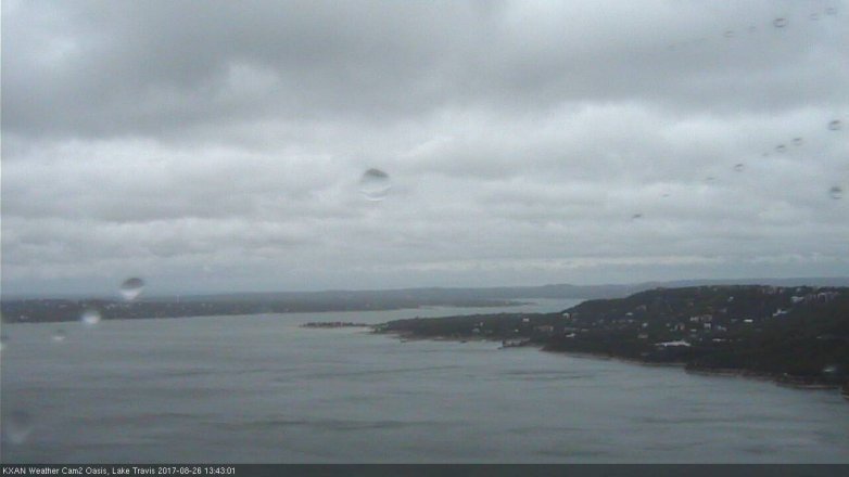 Lake Travis webcam, August 26, 2017 1:00 PM CT