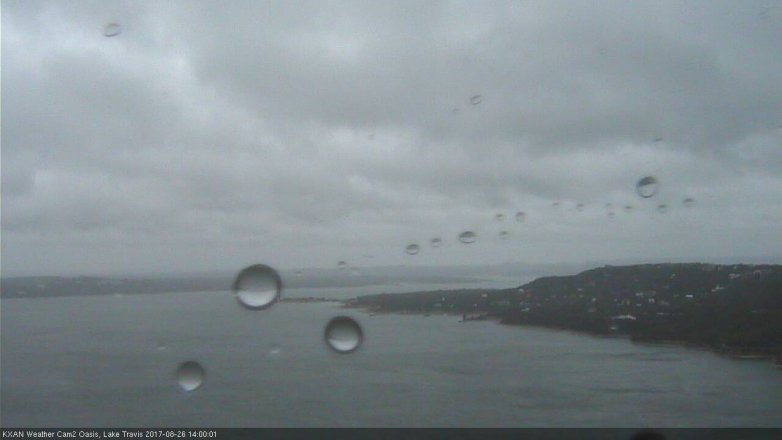 Lake Travis webcam, August 26, 2017 1:05 PM CT