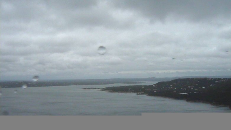 Lake Travis webcam, August 26, 2017 1:10 PM CT