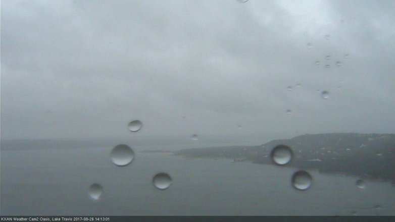 Lake Travis webcam, August 26, 2017 1:25 PM CT