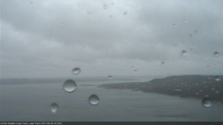 Lake Travis webcam, August 26, 2017 1:30 PM CT