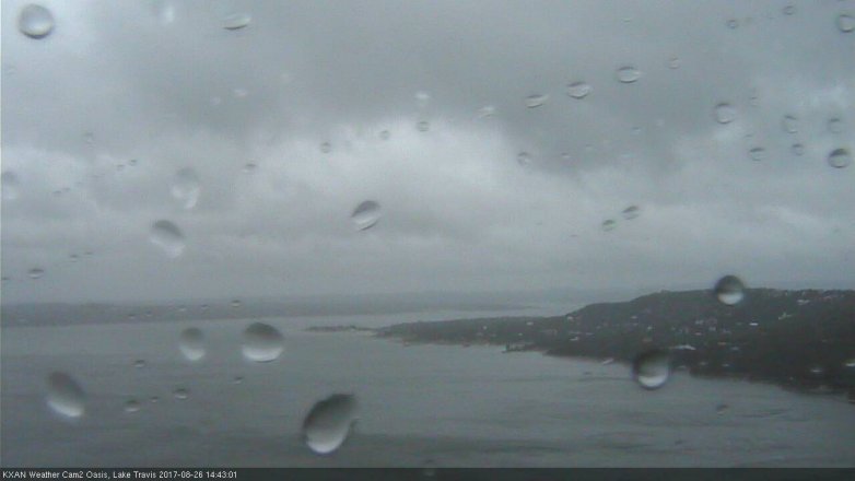 Lake Travis webcam, August 26, 2017 1:55 PM CT
