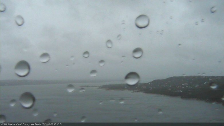 Lake Travis webcam, August 26, 2017 3:10 PM CT