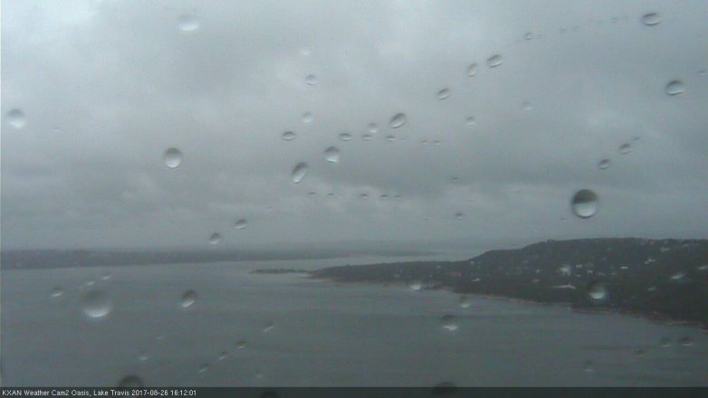Lake Travis webcam, August 26, 2017 3:35 PM CT