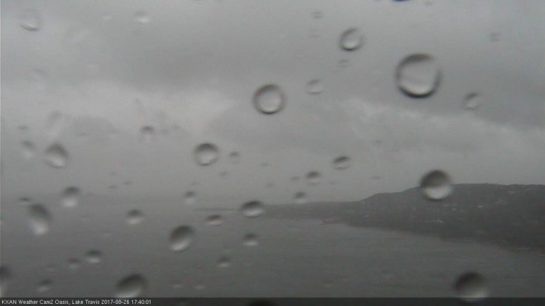 Lake Travis webcam, August 26, 2017 4:50 PM CT