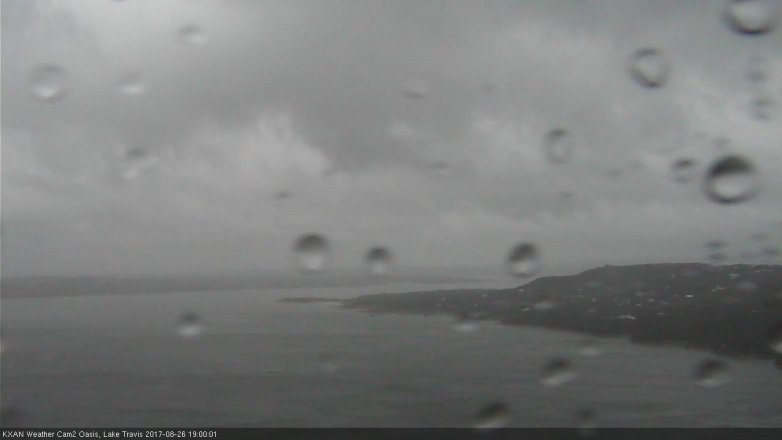 Lake Travis webcam, August 26, 2017 6:15 PM CT