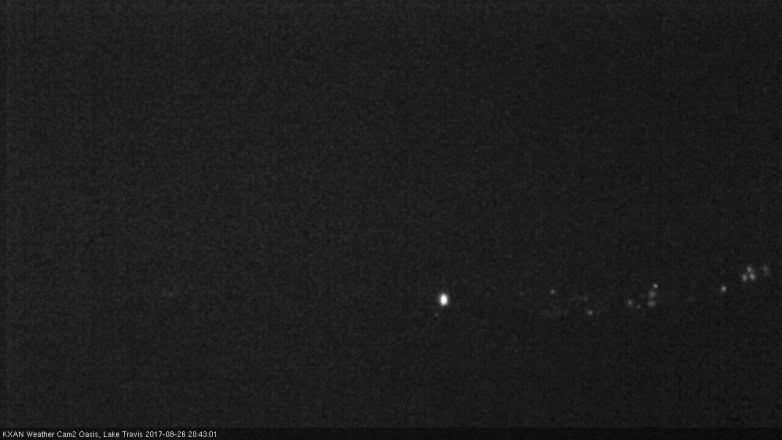 Lake Travis webcam, August 26, 2017 7:50 PM CT