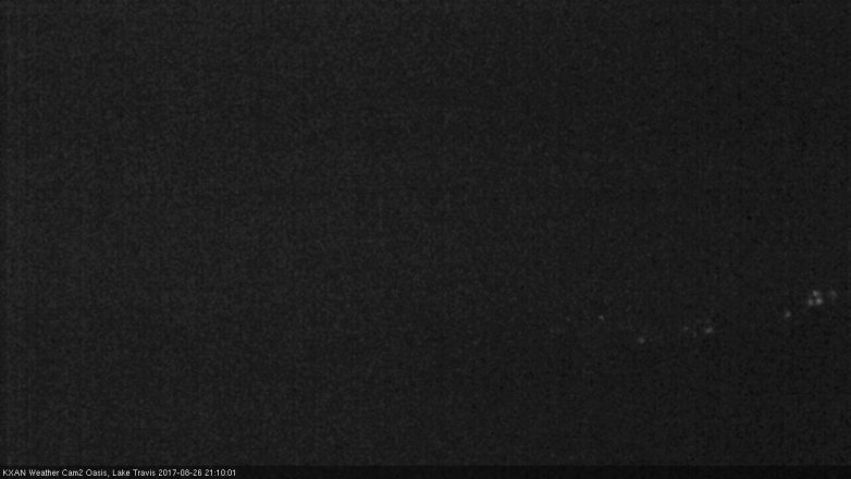 Lake Travis webcam, August 26, 2017 8:15 PM CT