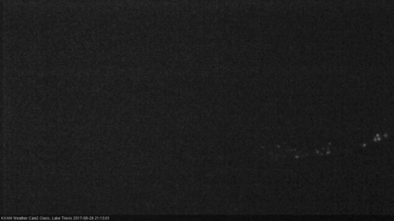 Lake Travis webcam, August 26, 2017 8:45 PM CT