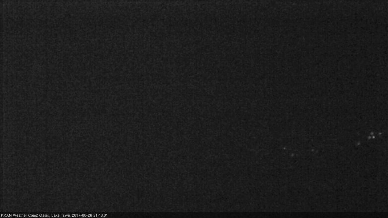 Lake Travis webcam, August 26, 2017 8:50 PM CT