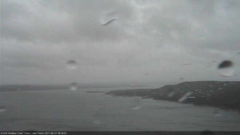 Lake Travis webcam, August 27, 2017 9:00 AM CT