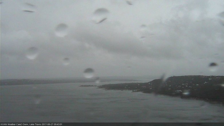 Lake Travis webcam, August 27, 2017 9:10 AM CT