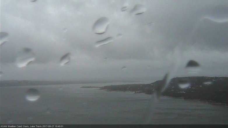 Lake Travis webcam, August 27, 2017 10:10 AM CT