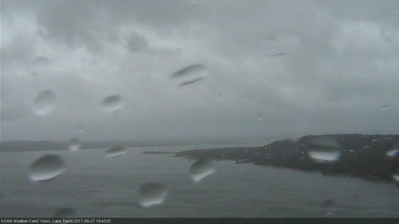 Lake Travis webcam, August 27, 2017 10:15 AM CT