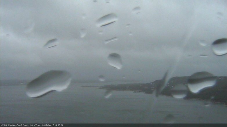 Lake Travis webcam, August 27, 2017 10:35 AM CT