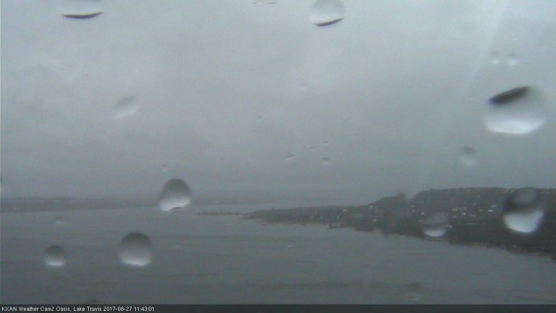 Lake Travis webcam, August 27, 2017 10:55 AM CT
