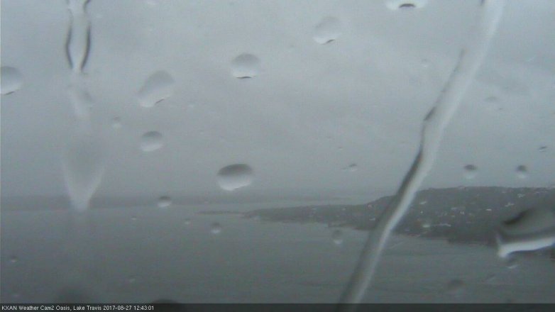 Lake Travis webcam, August 27, 2017 12:10 PM CT