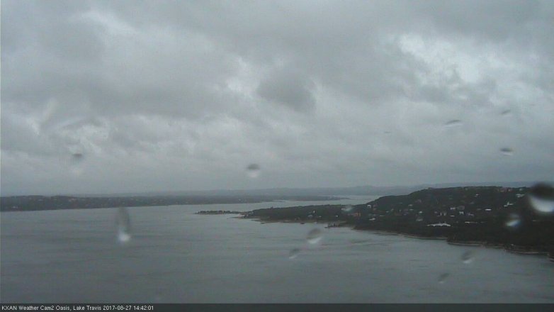 Lake Travis webcam, August 27, 2017 1:50 PM CT