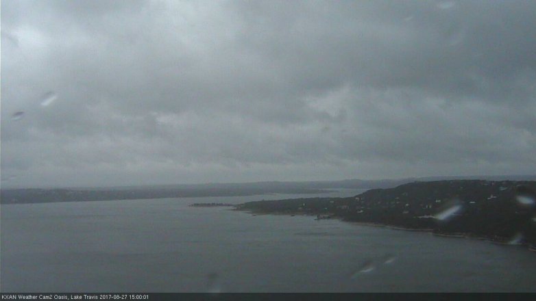 Lake Travis webcam, August 27, 2017 2:10 PM CT