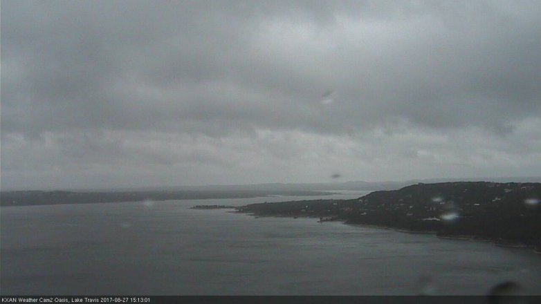 Lake Travis webcam, August 27, 2017 2:20 PM CT