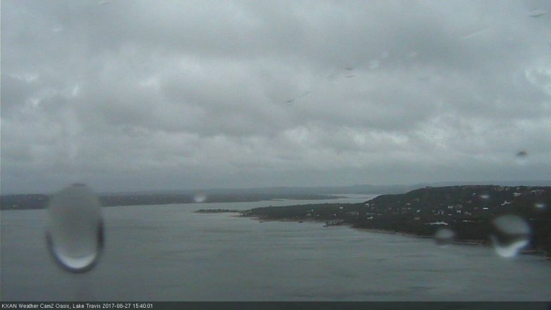 Lake Travis webcam, August 27, 2017 2:45 PM CT